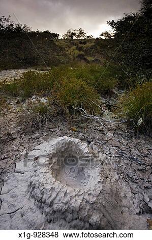 A bubbling mud pot at Rincon de la Vieja National Park in Costa Rica View Large Photo Image Stock Photo - A bubbling mud pot at Rincon de la Vieja National Park in Costa Rica. Fotosearch