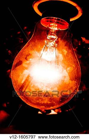 A close up of light bulb and filament View Large Photo Image Stock Photo - A close up of light bulb and filament. Fotosearch