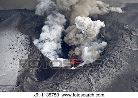 A close up view from the crater while lava explosions are taking place View Large Photo Image Stock Image - A close up view from the crater while lava explosions are taking place. Fotosearch