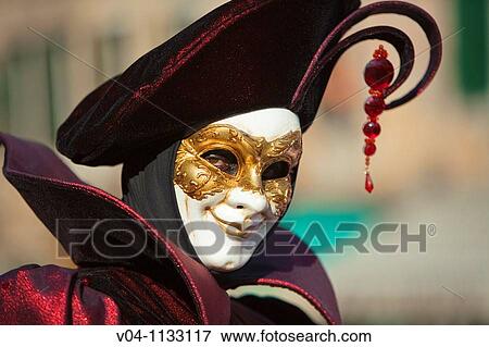 A costumed man at the carnival in Venice, Italy, Europe View Large Photo Image Stock Photo - A costumed man at the carnival in Venice, Italy, Europe. Fotosearch