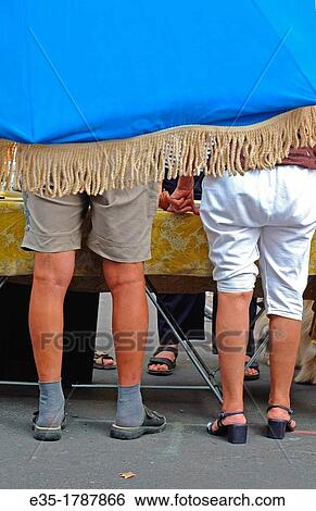 A couple shopping at a street market in France View Large Photo Image Stock Photograph - A couple shopping at a street market in France. Fotosearch