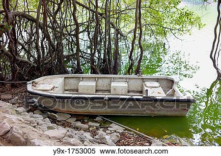 A decrepit run down dingy boat tie to a tree on Hoan Kiem Lake View Large Photo Image Stock Photography - A decrepit run down dingy boat tie to a tree on Hoan Kiem Lake. Fotosearch