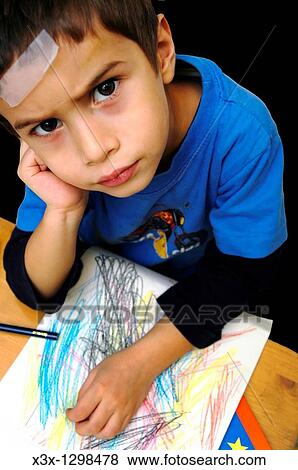 A disappointed child View Large Photo Image Stock Photo - A disappointed child. Fotosearch
