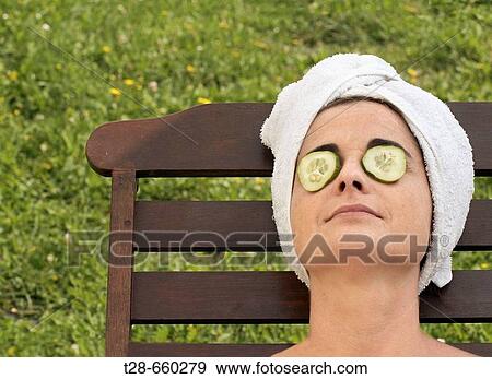 A face beauty natural treatment View Large Photo Image Stock Photo - A face beauty natural treatment. Fotosearch