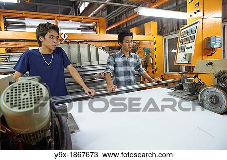 A factory and research laboratory where fabric is researched, produced and manufactured View Large Photo Image Stock Image - A factory and research laboratory where fabric is researched, produced and manufactured. Fotosearch