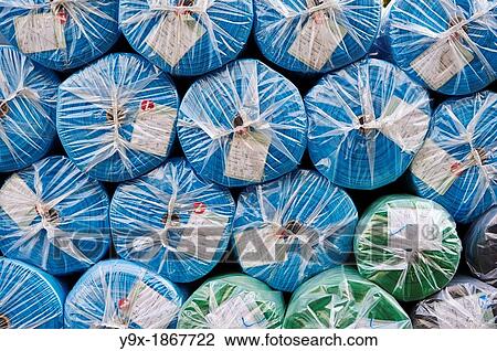 Stock Image - A factory and research laboratory where fabric is researched, produced and manufactured. Fotosearch