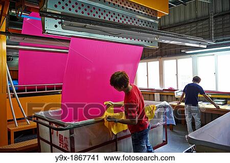 A factory and research laboratory where fabric is researched, produced and manufactured View Large Photo Image Stock Image - A factory and research laboratory where fabric is researched, produced and manufactured. Fotosearch