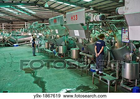 A factory and research laboratory where fabric is researched, produced and manufactured View Large Photo Image Stock Photo - A factory and research laboratory where fabric is researched, produced and manufactured. Fotosearch
