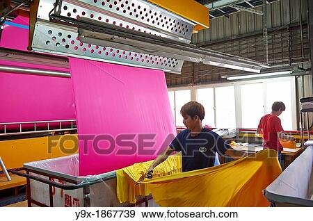 A factory and research laboratory where fabric is researched, produced and manufactured View Large Photo Image Stock Photo - A factory and research laboratory where fabric is researched, produced and manufactured. Fotosearch