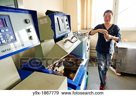 A factory and research laboratory where fabric is researched, produced and manufactured View Large Photo Image Stock Photo - A factory and research laboratory where fabric is researched, produced and manufactured. Fotosearch