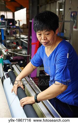 A factory and research laboratory where fabric is researched, produced and manufactured View Large Photo Image Stock Photograph - A factory and research laboratory where fabric is researched, produced and manufactured. Fotosearch