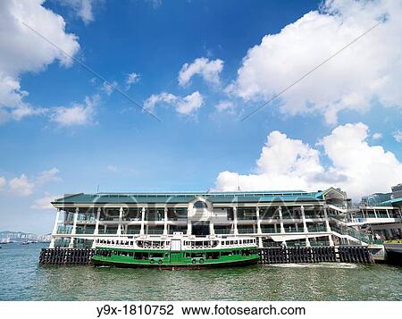 A ferry on the harbor at the Star ferry terminal in Hong Kong View Large Photo Image Stock Image - A ferry on the harbor at the Star ferry terminal in Hong Kong. Fotosearch