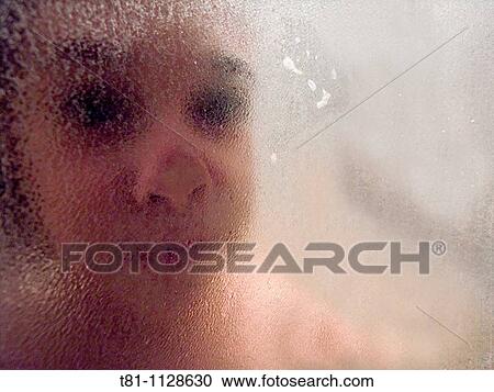 a girl in the shower View Large Photo Image Stock Image - a girl in the shower. Fotosearch