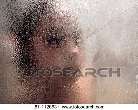 A girl in the shower View Large Photo Image Stock Image - A girl in the shower. Fotosearch