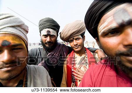 A group of Sadhus on Gangasagar island during the annual festival. View Large Photo Image Picture - A group of Sadhus on Gangasagar island during the annual festival.. Fotosearch