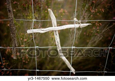 cross wire fence