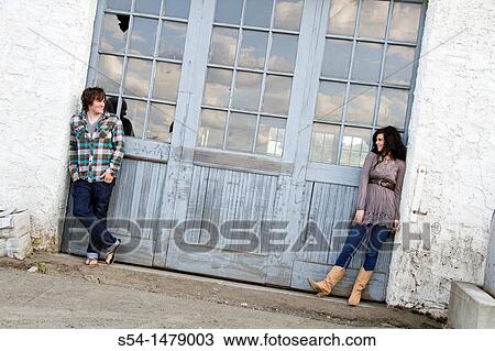 A happy young couple outdoors in Reardan, Washington, USA. View Large Photo Image Stock Image - A happy young couple outdoors in Reardan, Washington, USA.. Fotosearch