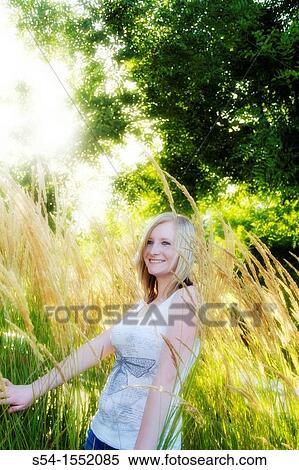 A happy young woman in Lewiston, Idaho, USA View Large Photo Image Stock Photography - A happy young woman in Lewiston, Idaho, USA. Fotosearch