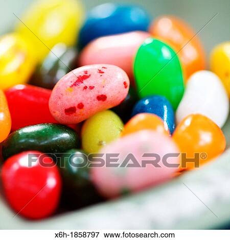a lovely dish of jelly beans, a family favourite - great feng shui View Large Photo Image Stock Photo - a lovely dish of jelly beans, a family favourite - great feng shui. Fotosearch