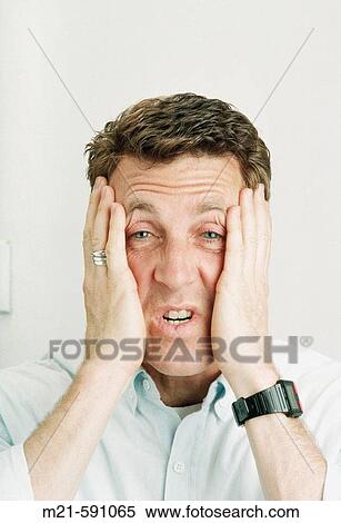 A man showing frustration View Large Photo Image Stock Photography - A man showing frustration. Fotosearch