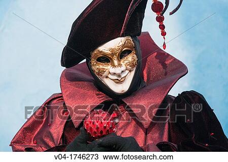 A masked harlequin at the carnival in Venice, Italy, Europe View Large Photo Image Stock Image - A masked harlequin at the carnival in Venice, Italy, Europe. Fotosearch