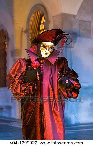 A masked harlequin at the carnival in Venice, Italy, Europe View Large Photo Image Stock Photo - A masked harlequin at the carnival in Venice, Italy, Europe. Fotosearch