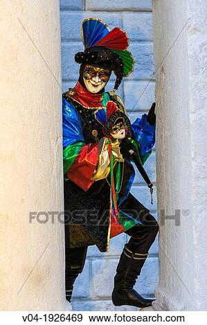 A masked harlequin at the carnival in Venice, Italy, Europe View Large Photo Image Stock Photo - A masked harlequin at the carnival in Venice, Italy, Europe. Fotosearch
