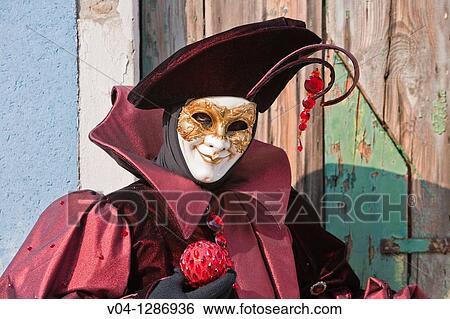 A masked harlequin at the carnival in Venice, Italy, Europe View Large Photo Image Stock Photograph - A masked harlequin at the carnival in Venice, Italy, Europe. Fotosearch