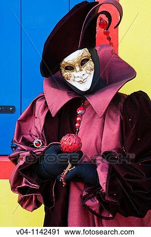 A masked man at the carnival in Venice, Italy, Europe View Large Photo Image Stock Image - A masked man at the carnival in Venice, Italy, Europe. Fotosearch