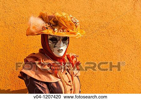 A masked woman at the carnival in Venice, Italy, Europe View Large Photo Image Stock Image - A masked woman at the carnival in Venice, Italy, Europe. Fotosearch