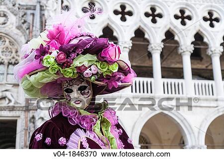 A masked woman at the carnival in Venice, Italy, Europe View Large Photo Image Stock Image - A masked woman at the carnival in Venice, Italy, Europe. Fotosearch