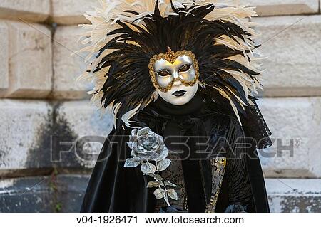 A masked woman at the carnival in Venice, Italy, Europe View Large Photo Image Stock Image - A masked woman at the carnival in Venice, Italy, Europe. Fotosearch
