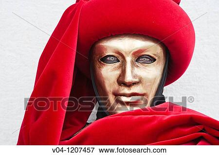 A masked woman at the carnival in Venice, Italy, Europe View Large Photo Image Stock Photo - A masked woman at the carnival in Venice, Italy, Europe. Fotosearch