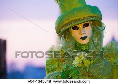 A masked woman at the carnival in Venice, Italy, Europe View Large Photo Image Stock Photo - A masked woman at the carnival in Venice, Italy, Europe. Fotosearch