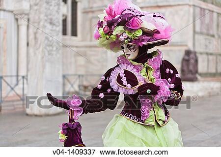 A masked woman at the carnival in Venice, Italy, Europe View Large Photo Image Stock Photo - A masked woman at the carnival in Venice, Italy, Europe. Fotosearch