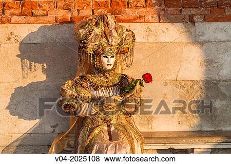 A masked woman at the carnival in Venice, Italy, Europe View Large Photo Image Stock Photo - A masked woman at the carnival in Venice, Italy, Europe. Fotosearch