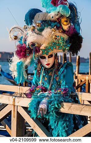 A masked woman at the carnival in Venice, Italy, Europe View Large Photo Image Stock Photo - A masked woman at the carnival in Venice, Italy, Europe. Fotosearch