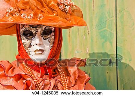 A masked woman at the carnival in Venice, Italy, Europe View Large Photo Image Stock Photography - A masked woman at the carnival in Venice, Italy, Europe. Fotosearch