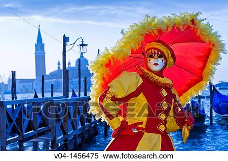 A masked woman at the carnival in Venice, Italy, Europe View Large Photo Image Stock Photography - A masked woman at the carnival in Venice, Italy, Europe. Fotosearch