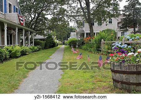 A path between houses, Craigville, Cape Cod, Massachusetts, United States View Large Photo Image Stock Image - A path between houses, Craigville, Cape Cod, Massachusetts, United States. Fotosearch