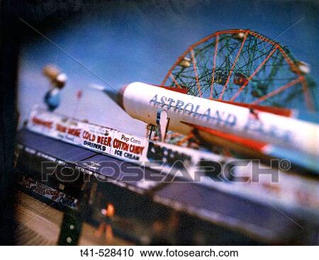 A polariod of the food vendors and some rides on the Coney Island shoreline in NY, USA. View Large Photo Image Stock Image - A polariod of the food vendors and some rides on the Coney Island shoreline in NY, USA.. Fotosearch