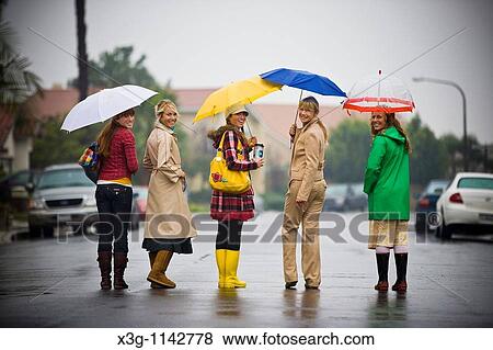 A rainy day portrait session View Large Photo Image Stock Photo - A rainy day portrait session. Fotosearch