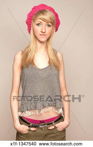A slim blonde 14 year old teenage girl, UK View Large Photo Image Stock Image - A slim blonde 14 year old teenage girl, UK. Fotosearch