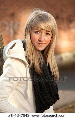 A slim blonde 14 year old teenage girl, UK View Large Photo Image Stock Image - A slim blonde 14 year old teenage girl, UK. Fotosearch