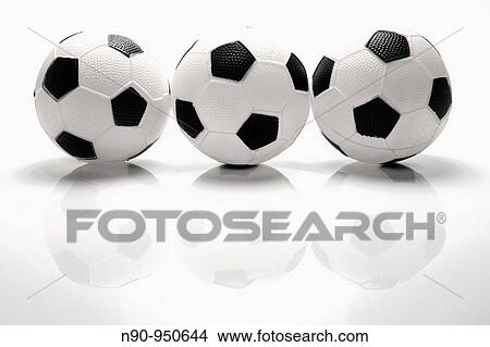 A soccor ball isolated against a white background View Large Photo Image Picture - A soccor ball isolated against a white background. Fotosearch