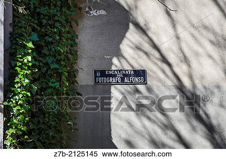 A street plate of a famous Spanish photographer near of the viaduct of Madrid, Spain. View Large Photo Image Stock Photography - A street plate of a famous Spanish photographer near of the viaduct of Madrid, Spain.. Fotosearch