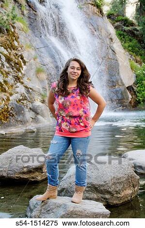 A teenaged Caucasian girl in Spokane, Washington, USA View Large Photo Image Stock Photography - A teenaged Caucasian girl in Spokane, Washington, USA. Fotosearch