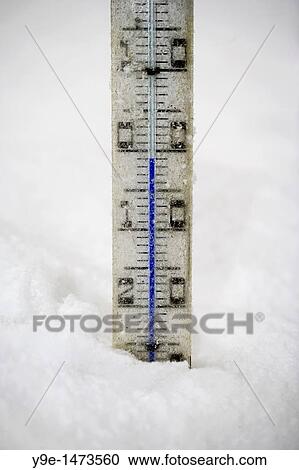 A thermometer in the snow View Large Photo Image Stock Image - A thermometer in the snow. Fotosearch