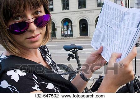 A tourist girl with a guide View Large Photo Image Stock Image - A tourist girl with a guide. Fotosearch