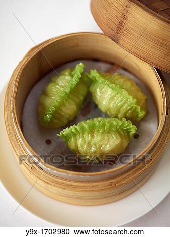 A vegetable and pork dumpling View Large Photo Image Stock Image - A vegetable and pork dumpling. Fotosearch